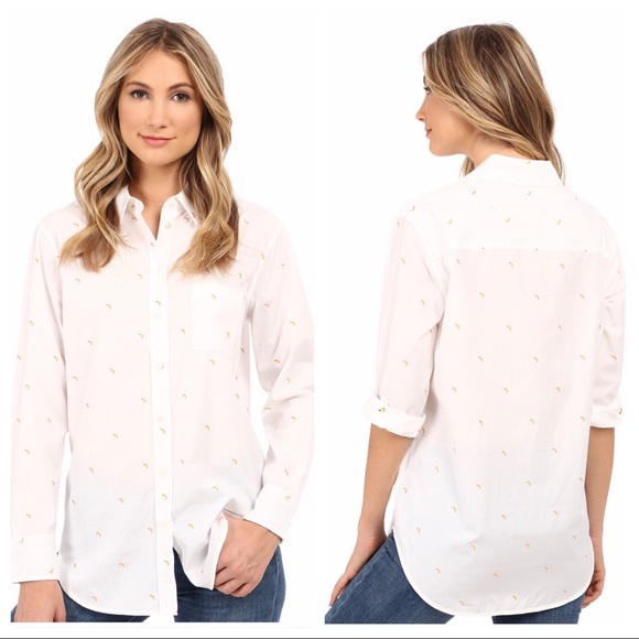 Equipment Tops - Equipment White Banana Kenton Button Up Sz M NWOT